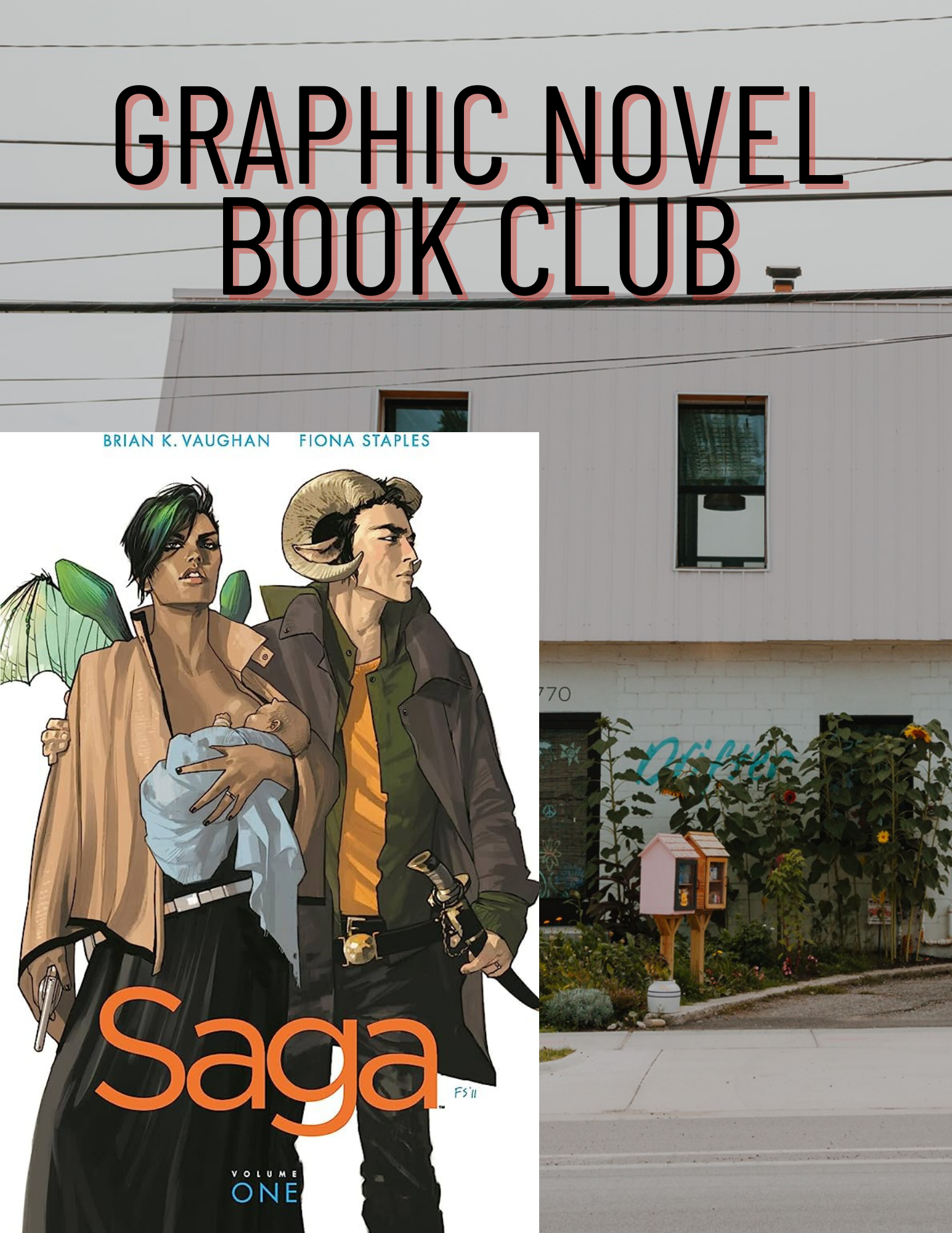 Graphic Novel Book Club at Drifter