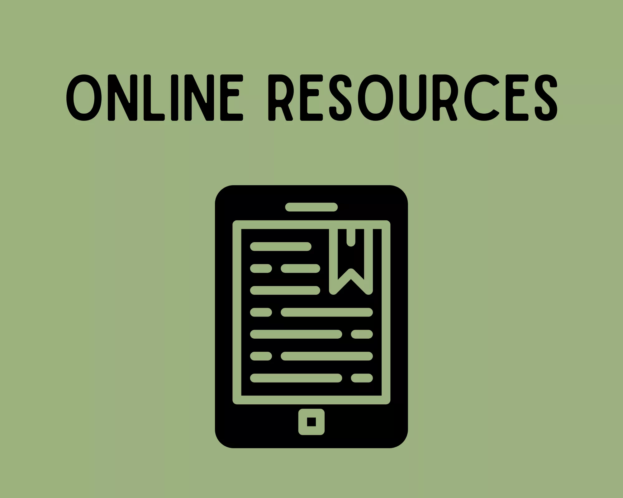 Online Resources